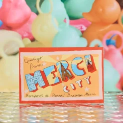 Carte postale - Greetings from Merci