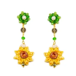 Cashfana - Boucles d'oreilles Girasol