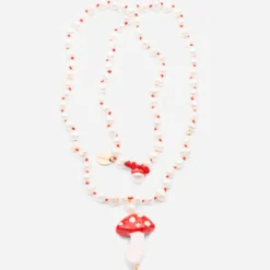 Cashfana - Collier Funghi Classic - Rouge