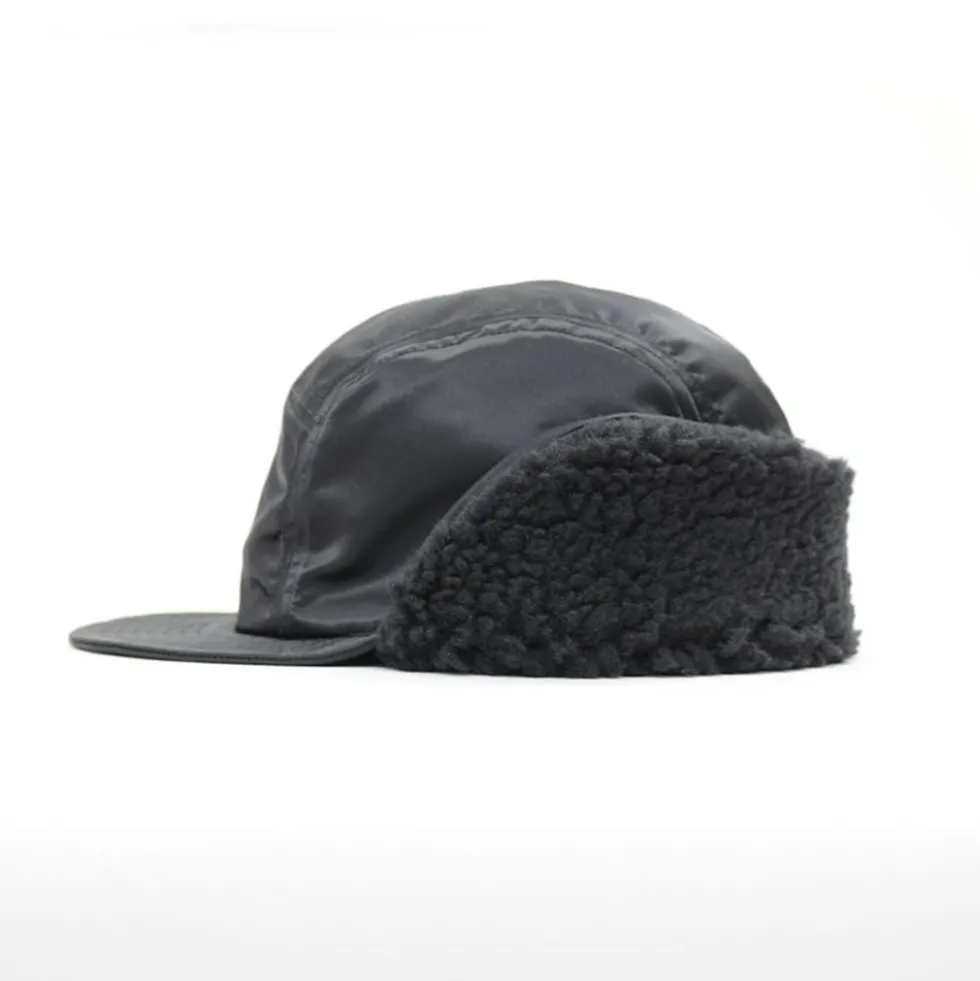 Câbleami - Casquette Nylon Twill Boa - Noir