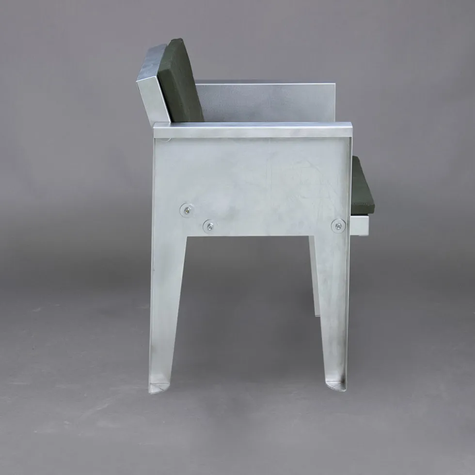 Chaise Dining - Aluminium - Piet Hein Eek
