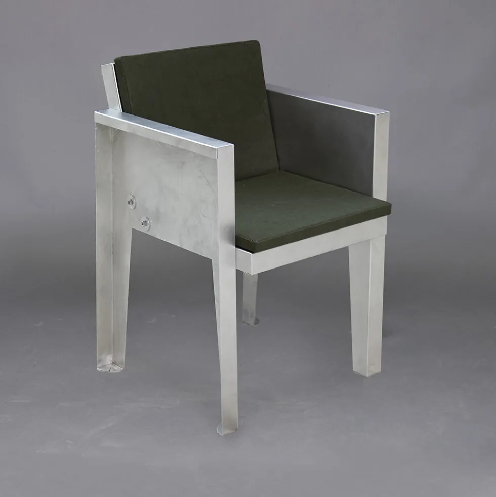 Chaise Dining - Aluminium - Piet Hein Eek