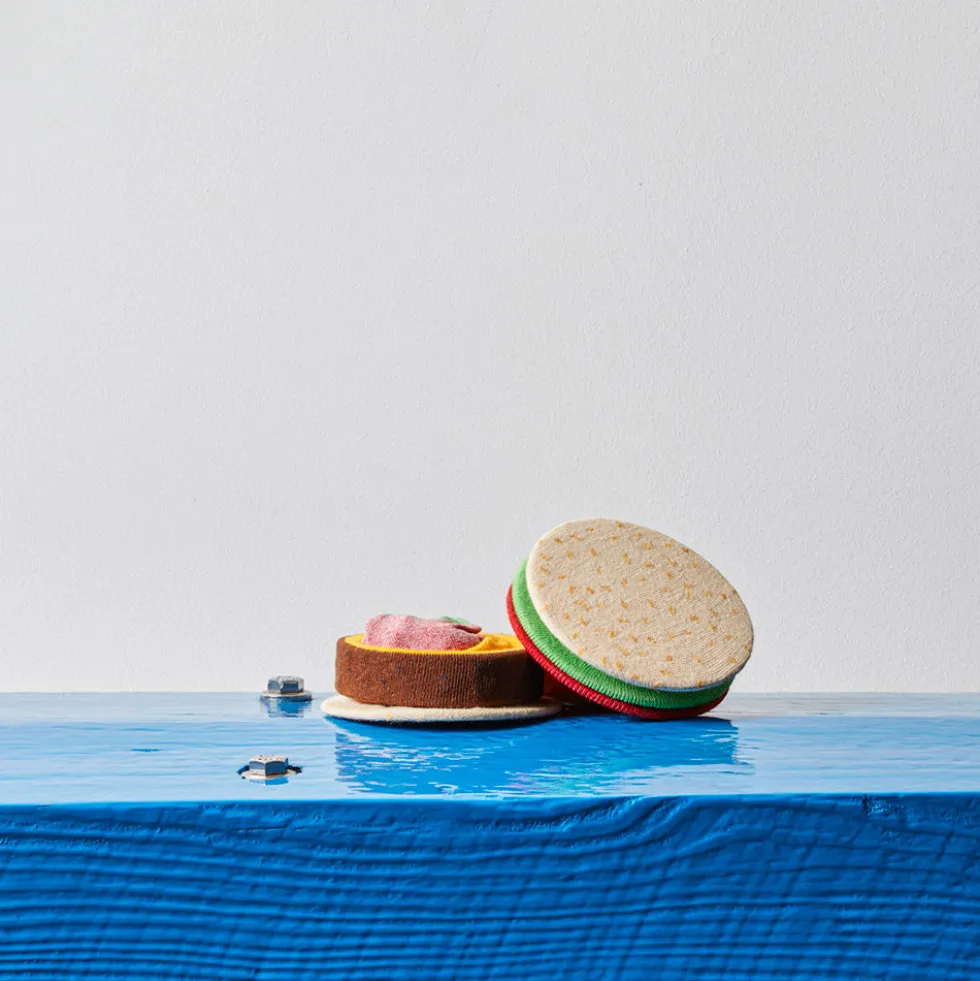 Chaussettes fantaisie - Hamburger