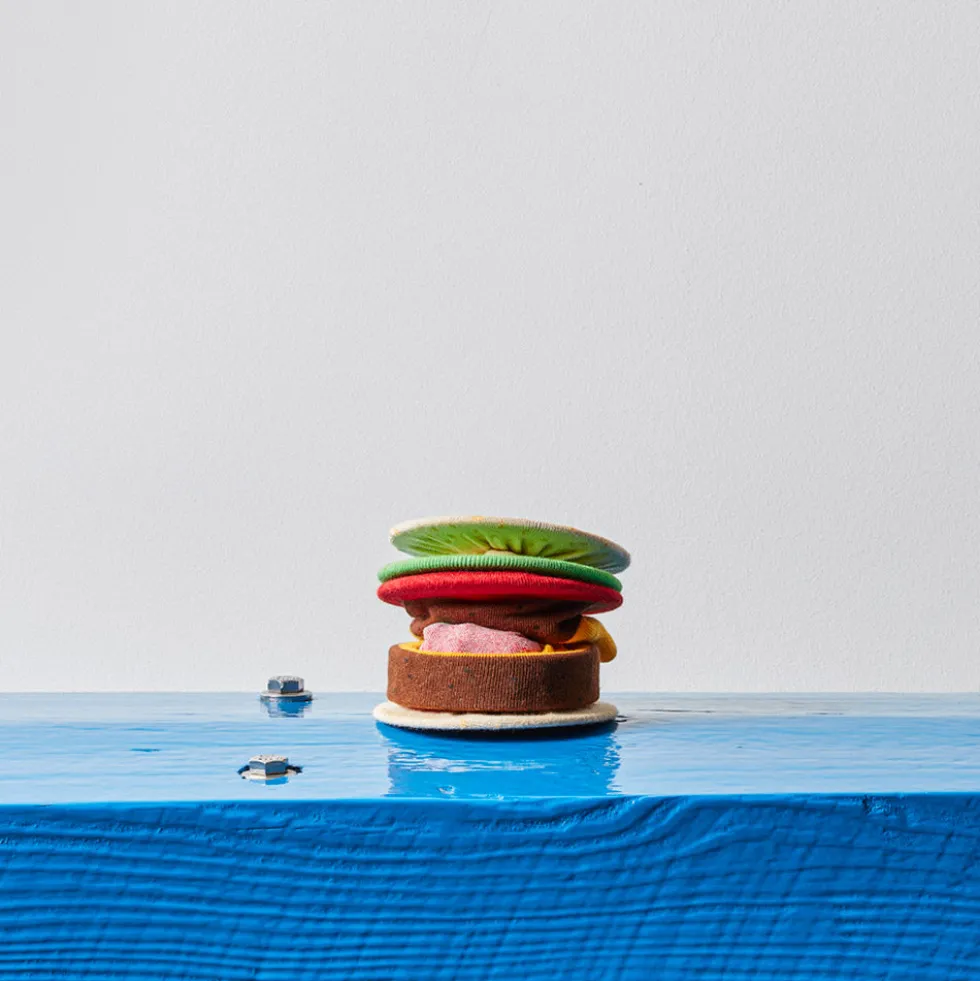 Chaussettes fantaisie - Hamburger