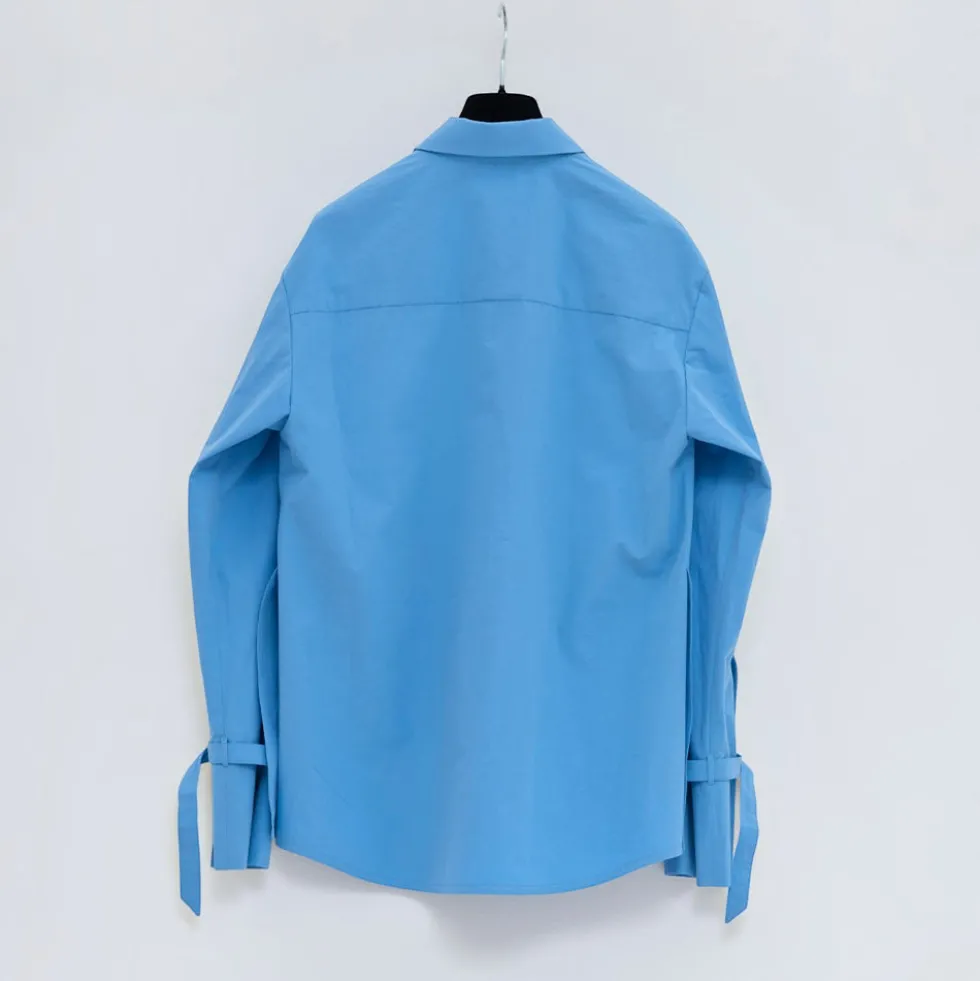 Christian Wijnants - Chemise Twyn - Bleu Céruléen