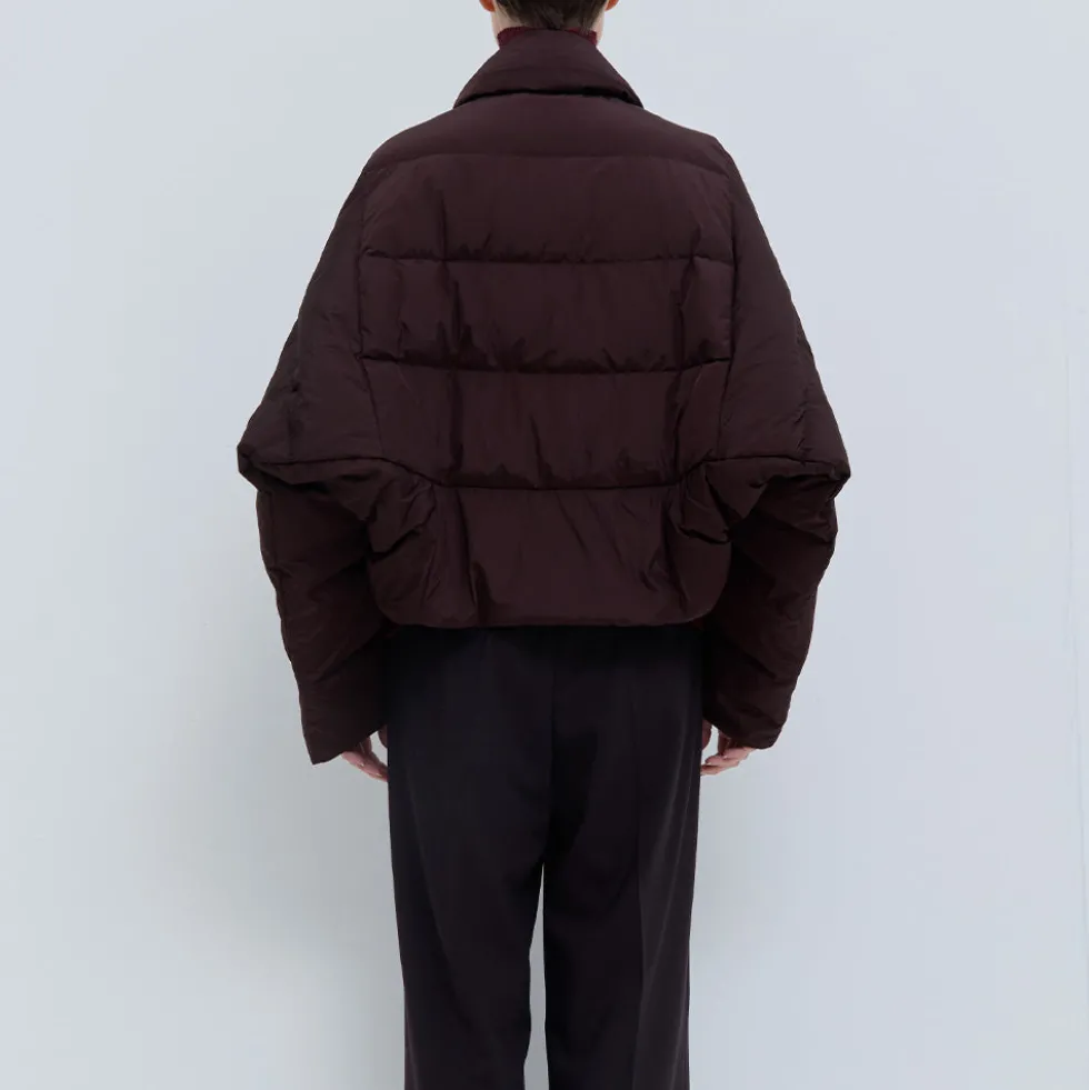 Christian Wijnants - Manteau Jani Down - Prune