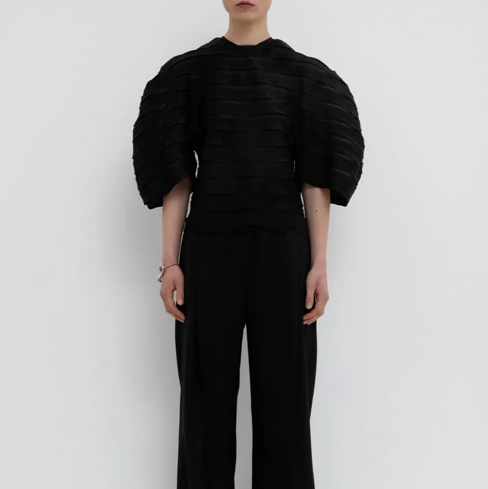 Christian Wijnants - Top Tesina - Noir