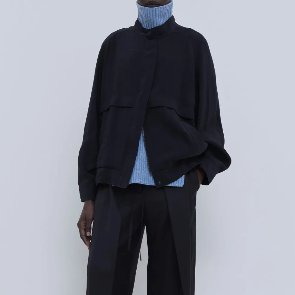 Christian Wijnants - Veste Bomber Jassil - Noir