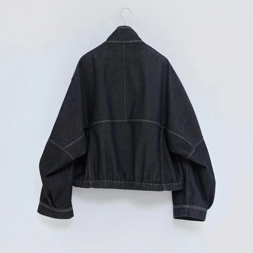 Christian Wijnants - Veste en Jean Jola - Denim Brut