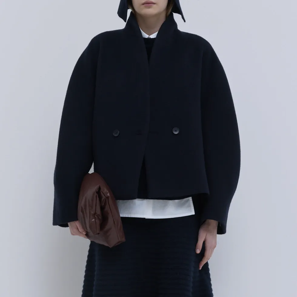 Christian Wijnants - Veste Javin - Marine Foncé