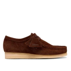 Clarks - Wallabee - Marron Foncé Suede