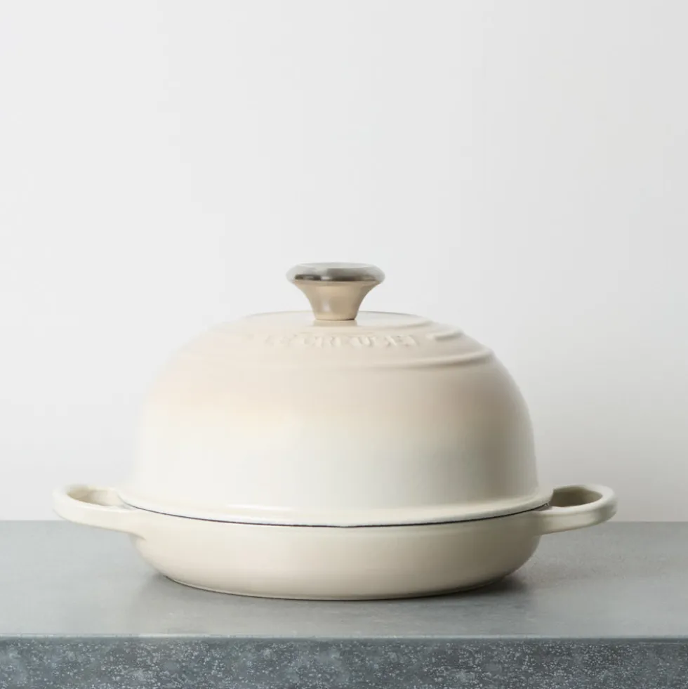 Cocotte à pain en fonte émaillée - Meringue