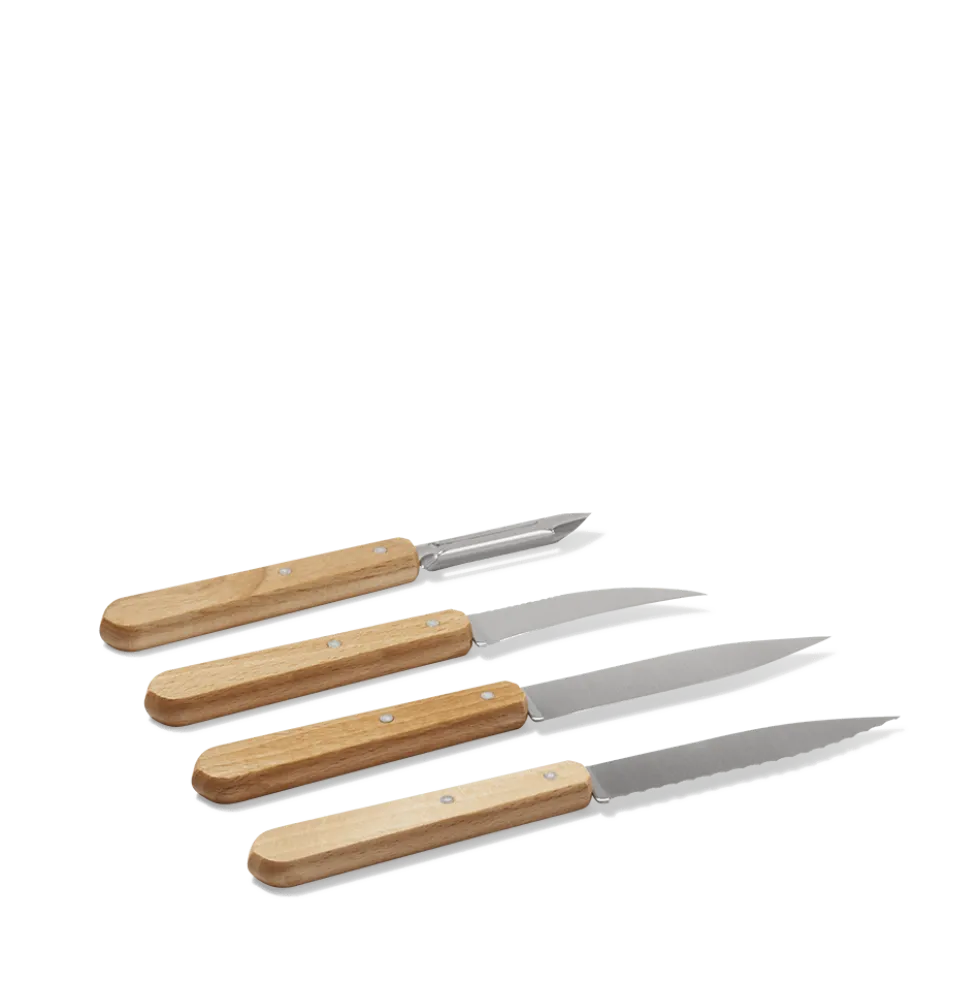 Coffret de 4 couteaux de cuisine Opinel