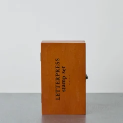 Coffret de tampons à encre - Lettres