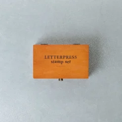 Coffret de tampons à encre - Lettres
