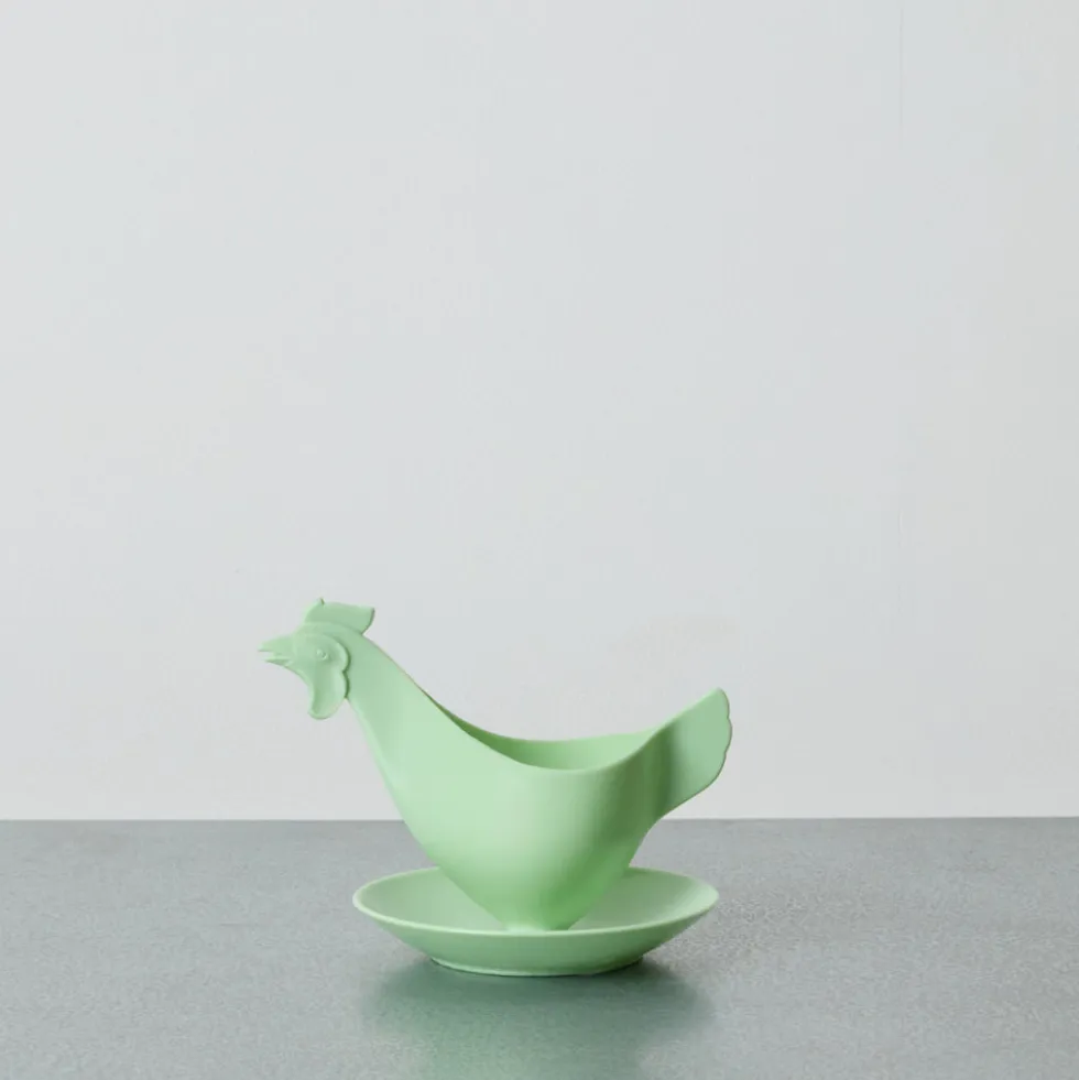 Coquetier Coq - Vert Menthe