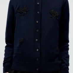 Cordera - Cardigan en Laine - Marine