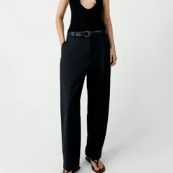 Cordera - Pantalon Barrel - Noir