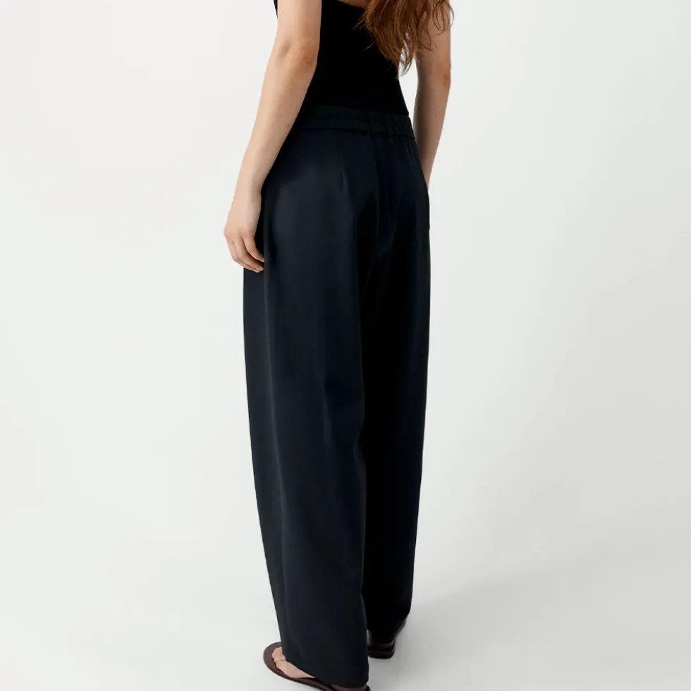 Cordera - Pantalon Barrel - Noir