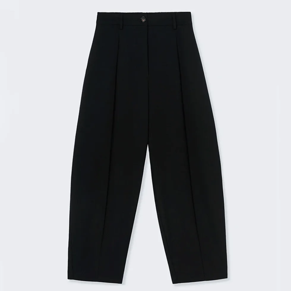 Cordera - Pantalon Barrel - Noir