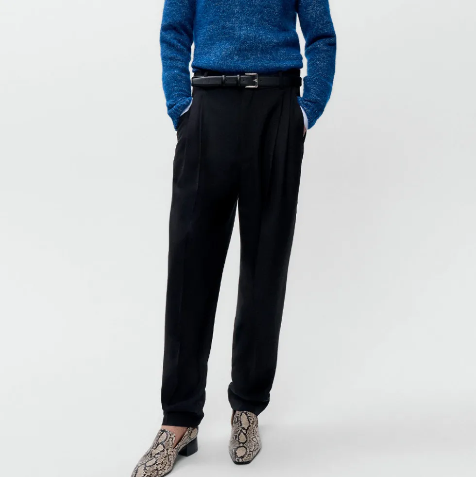Cordera - Pantalon Carrot - Noir