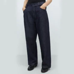 Cordera - Pantalon Droit - Indigo