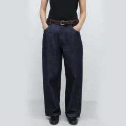 Cordera - Pantalon Droit - Indigo