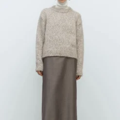 Cordera - Pull Chunky Mélangé - Beige