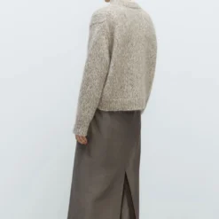 Cordera - Pull Chunky Mélangé - Beige