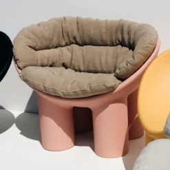 Coussin Fauteuil Roly Poly - Marrone - Driade