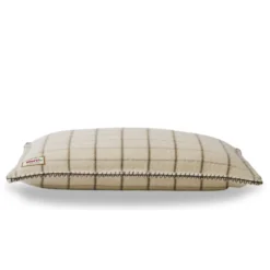 Coussin Merci - Carreaux Brun Cha Iro