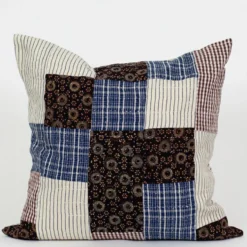 Coussin - Patch Kuddfodral - Bleu