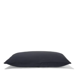 Coussin rectangle en gaze de coton - Gris Fusain