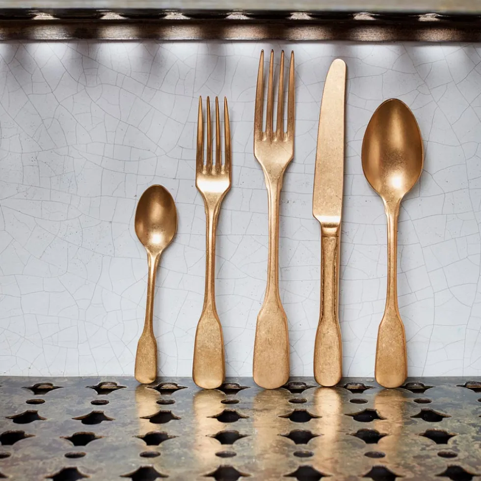Couteau Bricklane - Vintage Gold