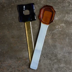 Couverts de service en verre - Lavande