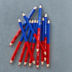 Crayon de couleur - Rouge & Bleu