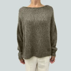 C.T.plage - Pull Round Longsleeve - Kaki