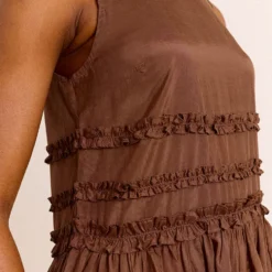 Damson Madder - Robe Reed - Chocolat