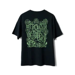 Damson Madder - T-shirt Grown In The Garden - Charbon