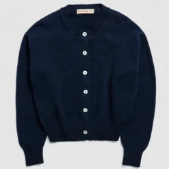 & Daughter - Cardigan Ada - Marine