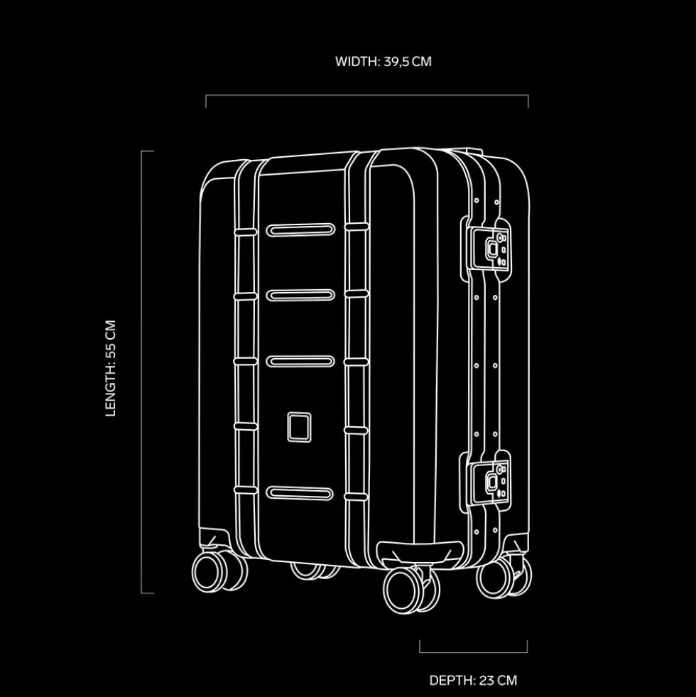 Db Journey x Merci - Valise Carry-On Pro - Noir