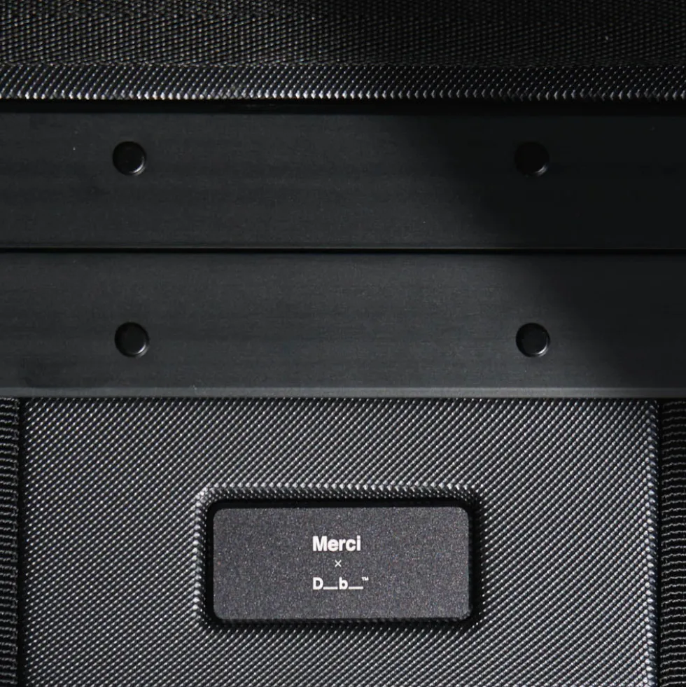 Db Journey x Merci - Valise Carry-On Pro - Noir