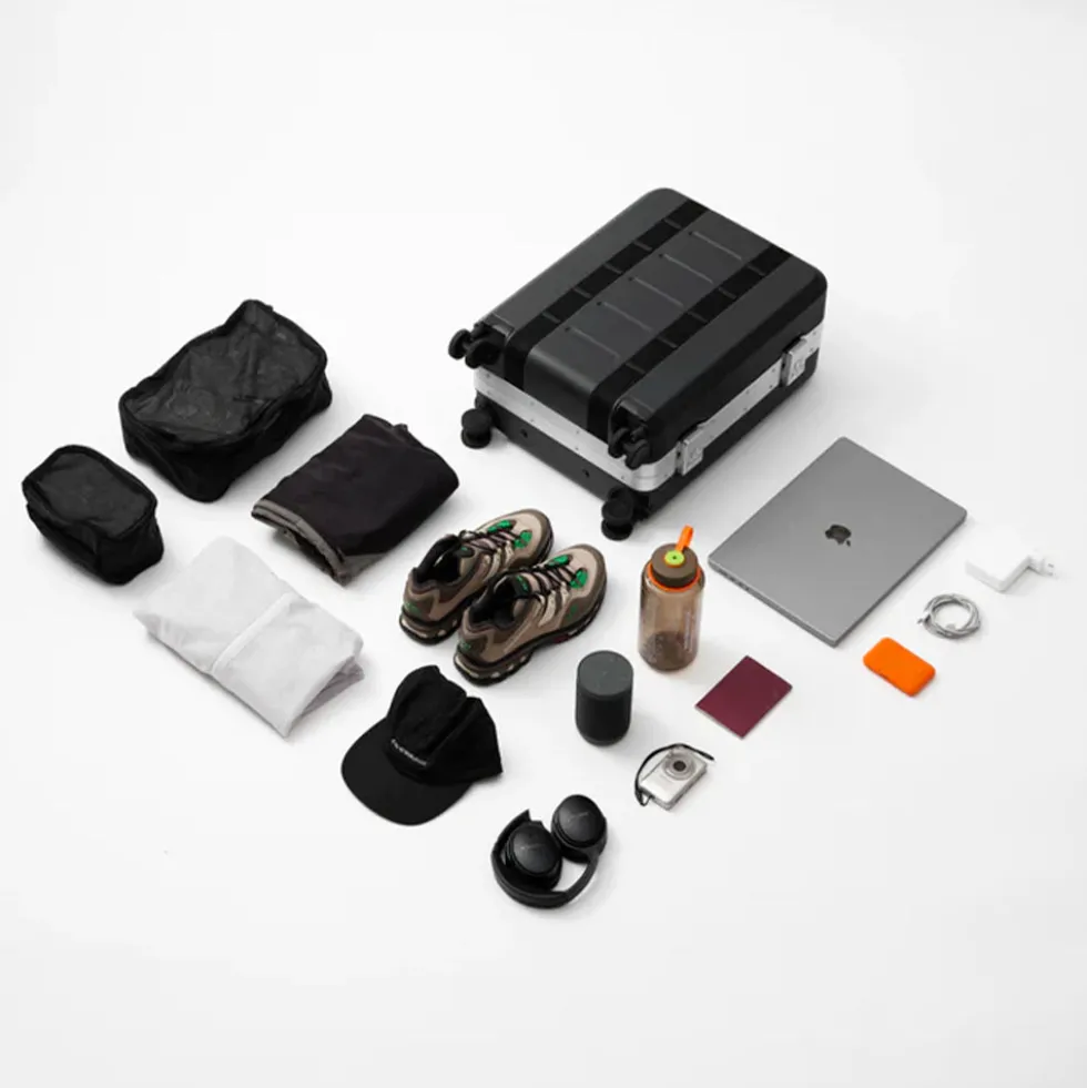 Db Journey x Merci - Valise Carry-On Pro - Argent