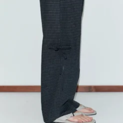 Deiji Studio - Pantalon Gros Grain - Mono Grid