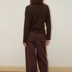 Deiji Studio - Polo Knit - Dark Almond