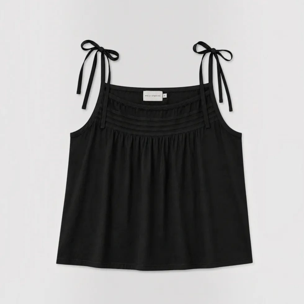 Deiji Studio - Top Cami - Noir
