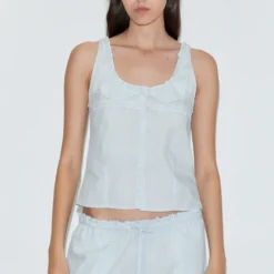 Deiji Studio - Top Frills - Rayures Mist