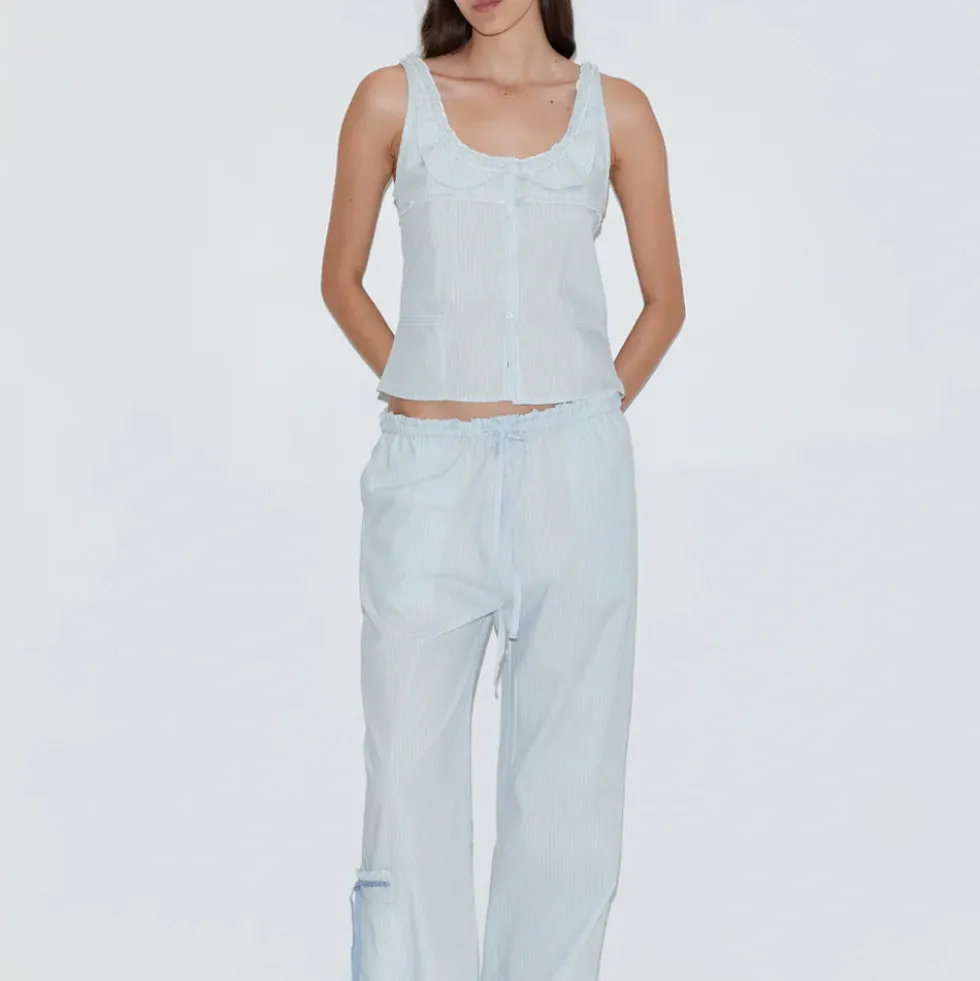 Deiji Studio - Top Frills - Rayures Mist