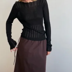 Deiji Studio - Top Open Work - Noir