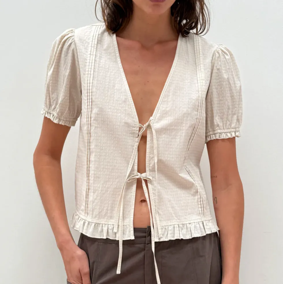 Deiji Studio - Top Pintuck - Bone Check